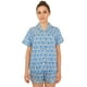 thumbnail image 1 of HITIME Pijama para Mujer de Seda de Leche Talla XXS, Conjunto de Short y Playera, Tela Ultra Suave y Transpirable, Comodidad de Lujo para Dormir o Lounge, 1 of 8