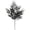 A, variant on 17.7 x 9.8 in Black Pine Needle Taper Candle Accent, Pine Needle Style, Halloween Table