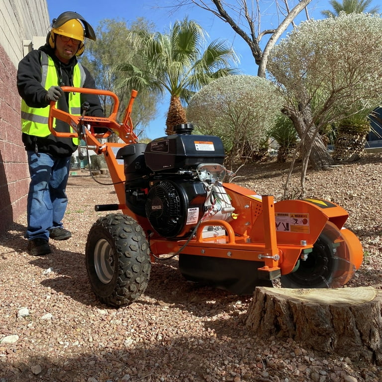 PowerKing Heavy Duty 10 in. 14HP Electric Stump Grinder