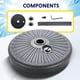 thumbnail image 2 of Base para paraguas iPower de plástico HDPE de 22,68 kg de capacidad, color negro, 2 of 4