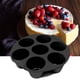 thumbnail image 1 of Molde de silicona para freidora de aire7 cavidadesmagdalenasmagdalenastazas para hornearmolde para pasteles (21 cm) Ndcxsfigh Nuevos Originales, 1 of 9