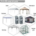 thumbnail image 3 of Tent Leg Weights, Easy Storage Foldable Sand Alternative for Your Outdoor Adventures (4 Pack), 3 of 5