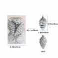 thumbnail image 3 of Christmas Electroplated Pinecone Hanging Set,8Pcs Christmas Hanging Decor Pine Cone for Christmas Tree,Glitter Pinecone Christmas Ornament 3.5 Inch for Crafts Fall Party Decorations, 3 of 5