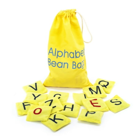 Educational Insights Alphabet Bean Bags, Color-Coded Set of 26 with Storage Bag, Learn ABCs, Toddler Toys, Preschool Toys, Ages 3+