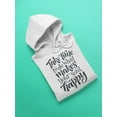 thumbnail image 3 of Make Your Soul Happy. Hoodie Men -Image by Shutterstock, Male Large, 3 of 4