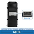 thumbnail image 4 of Interruptor de ventana eléctrica Unique Bargains No.35750T5HH01 para el lado del conductor delantero izquierdo para Honda Fit 2014-2020 Negro, 4 of 7