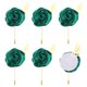 thumbnail image 1 of 6 piezas de ramos de flores de rosa verde oscuro, pines para bodas (4.7" x 2"), 1 of 6