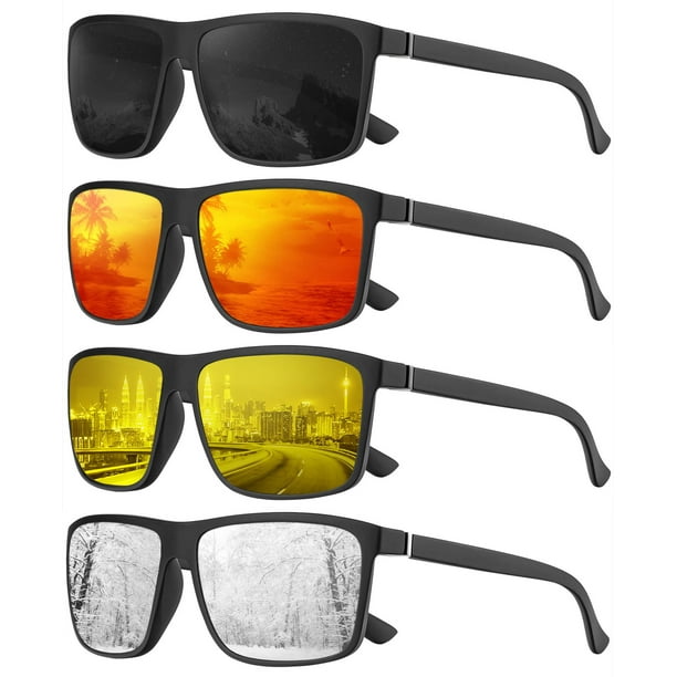 Gafas de Sol Polarizadas KALIYADI para Hombre con Protección UV400