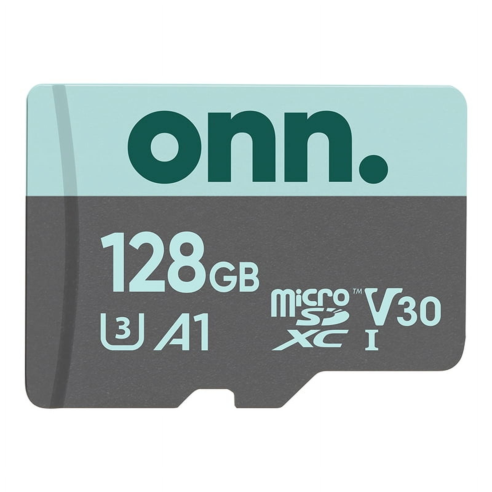 Onn+ 128 GB microSDXC U3 Memory Card for Nintendo Switch with 100