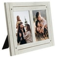 thumbnail image 5 of Americanflat Dual Rustic Photo Frame - 5" x 7" - Aspen White, 5 of 8