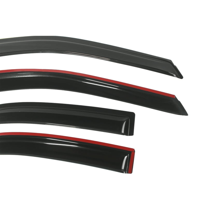 Dark Smoke Window Visors For Scion TC 2005-2010 – Outside Mount, 2pc Set