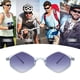 thumbnail image 5 of Gafas de sol de montura pequeña con forma de diamante transfronterizas europeas y americanas, fabricadas en PC, 5 of 5