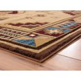 thumbnail image 6 of United Weavers Rustic Forest Bayard Southwestern Border Runner Rug, Beige, 2'7" x 7'4", 6 of 9