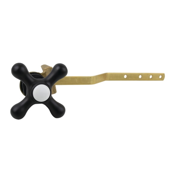 Kingston Brass KTAX0 Victorian Front Mount Toilet Tank Lever in Matte Black