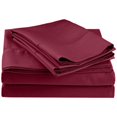 thumbnail image 1 of Ensemble de Draps à Mailles en Coton Riche de 600 Fils Très Grand-Wine, 1 of 1