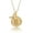 U, variant on Wizarding World Golden Snitch Initial U Gold Plated Pendant Necklace, 18"