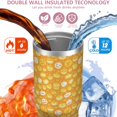thumbnail image 3 of 30oz Handheld Travel Tumbler with Handle – Double Wall Stainless Steel Insulated Cup, Flip Straw Lid, Leak-Proof & BPA-Free for Hot and Cold Drinks – Durable Coffee & Juice Mug Pink, 3 of 7