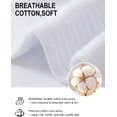 thumbnail image 5 of Lanola Cushion Crew Socks for Women Cotton Running Hiking Athletic Long Socks for Women 5 Pairs, 5 of 7