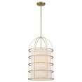 thumbnail image 2 of 2154-695-Minka Lavery-Gateway Park - 4 Light Pendant-23.5 Inches Tall and 14 Inches Wide-Soft Brass Finish, 2 of 3