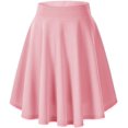 thumbnail image 1 of Women's Basic Flared Casual Mini Skate Skirt Versatile Stretchy, 1 of 8