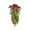 B, variant on LSLJS Christmas Garland for Front Door, Christmas Decorations, Glowing Realistic Pine Bough Wreath with Pine Cone and LED Light, Christmas Tree Shape Hanging Ornaments Holiday Baubles for Wall Door