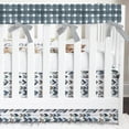 thumbnail image 1 of Woodland Friends Plaid Crib Bedding Set, 1 of 4