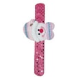 thumbnail image 2 of Sunjoy Tech 3D Dolls Adornment Clap Circle Comfortable Touch Fabric Christmas Decoration Slap Bracelet for Children - 1PC, 2 of 3