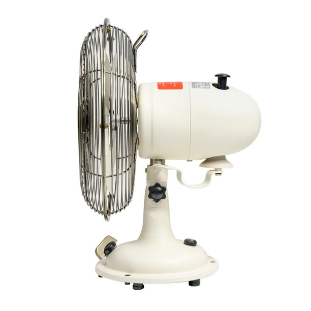 Nostalgic Retro Table Fan ホワイト 3段階調整 インテリアショップe-goods / レトロテーブルファン ノスタルジック