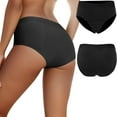 thumbnail image 4 of ZVNAΖH Women's Swim Bottoms Briefs Bikini Bottoms Period Swimwear Leakproof Bikini Brief Bottoms, 4 of 6