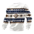 thumbnail image 1 of Chemises pour Hommes à Manches Longues Décontractées 100 % Polyester avec Fermeture Éclair Quart, 1 of 4
