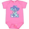 thumbnail image 3 of Inktastic 1st Birthday Mermaid 1 Year Old Girls Baby Bodysuit, 3 of 5