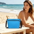 thumbnail image 5 of Waterproof Travel Toiletry Bag, Basic Blue Pvc Storage, Outdoor Swimming Drifting Space, Portable Phone Dry Pouch Build Build, Summer Travel Essential Gift Gift Gift, 5 of 7