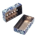 thumbnail image 4 of Cubiertas de recogida de guitarra 50 / 52mm 6 agujeros Espacio guitarras cobre sonido recogida decorativo tapa instrumento musical accesorios 2 piezas Sweethay OD003422-00, 4 of 7