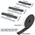 thumbnail image 2 of EVA Hat Size Reducer Foam Reducing Tape with Back Adhesive for Hats Caps Sweatband Mixed Color 20x3.5mm about 2m/roll, 2 of 8