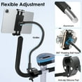 thumbnail image 4 of EEEkit Flexible Gooseneck Tablet Phone Holder, Clamp Mount for Bike, Peloton, Treadmill, Compatible with 4-13" iPad, iPhone, 4 of 9