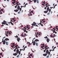 thumbnail image 2 of Zelouf Leyla Print Scallop Cut Scuba  , Sewing, DIY, Crafts Fabric by the Yard, Sand/orchid, 5 Yard, 2 of 2