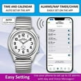 thumbnail image 4 of FIVE SENSES - Bluetooth Atomic Talking Watch for Visually Impaired - App Controlled 2nd Gen Atomic Wrist Watch for Blind and Seniors with Large Numbers (Model 1739A), 4 of 6