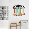 thumbnail image 6 of Mountain Cycing Medal Hanger Holder Display Track & Field Sports Medals Display Rack for 40+ Medals Wall Mount Award Display Holder Hook Hanger Decor Iron Hooks Gifts for Cyclist, 6 of 9