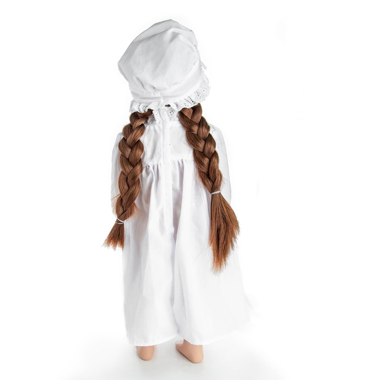 The Queen's Treasures 18 Inch Doll Clothes, Officially Licensed Little House on The  Prairie Sleepwear Outfit. Full Length Nightgown and Nightcap, Compatible For Use With American Girl Dolls