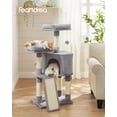 thumbnail image 3 of Árbol para gatos Feandrea MPCT141W01 gris claro 115 cm, 3 of 5