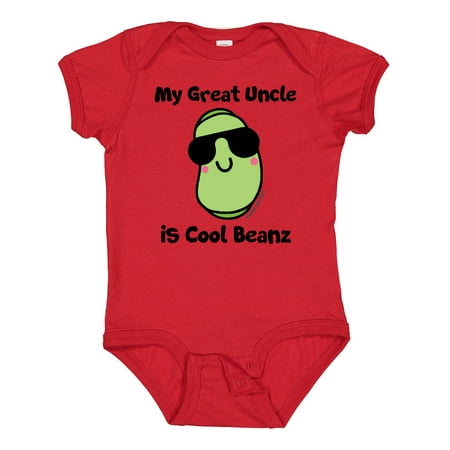 

Inktastic Cool Beans Great Uncle Gift Baby Boy or Baby Girl Bodysuit
