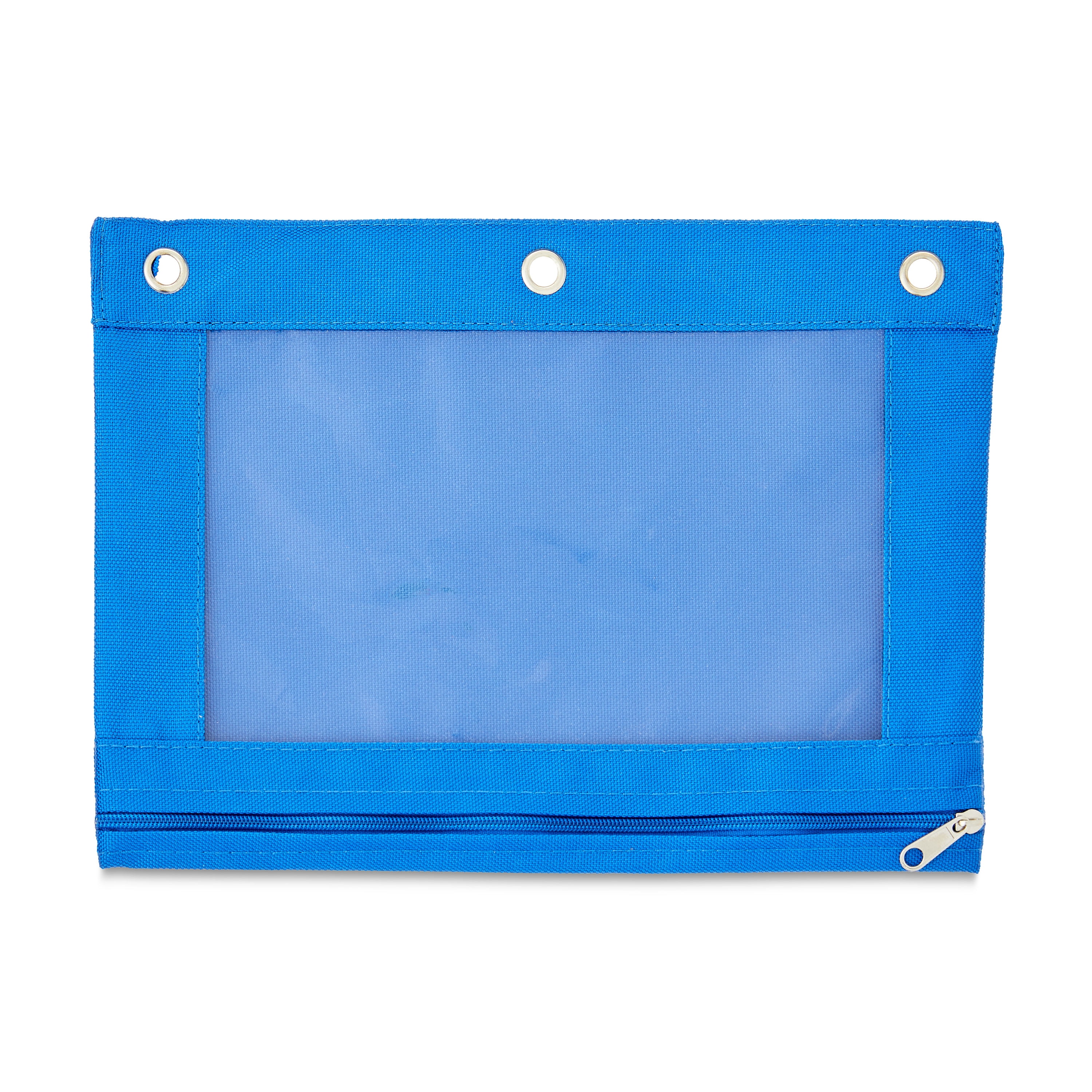 Pen + Gear Solid Binder Pouch, Blue, 10.25” x 7.25”