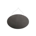 thumbnail image 2 of Pequeñas pizarras colgantes Letreros Tablero trasero lindo Letreros de comida Mini pizarras Letreros Tablero de mensajes Letreros para decoraciones de Oval BLESIY Pizarra de doble cara, 2 of 8