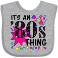 thumbnail image 3 of Inktastic It's an '80s Thing Boys or Girls Baby Bib, 3 of 4