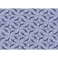 thumbnail image 1 of Ahgly Company Machine Washable Indoor Rectangle Transitional Heavenly Blue Area Rugs, 5' x 7', 1 of 7