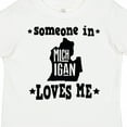 thumbnail image 4 of Inktastic Michigan Travel Gift Someone Loves Me Boys or Girls Toddler T-Shirt, 4 of 5