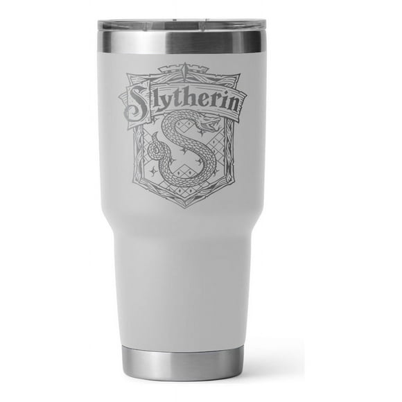 Vaso Térmico WAALS acero inoxidable Slytherin 30oz Blanco