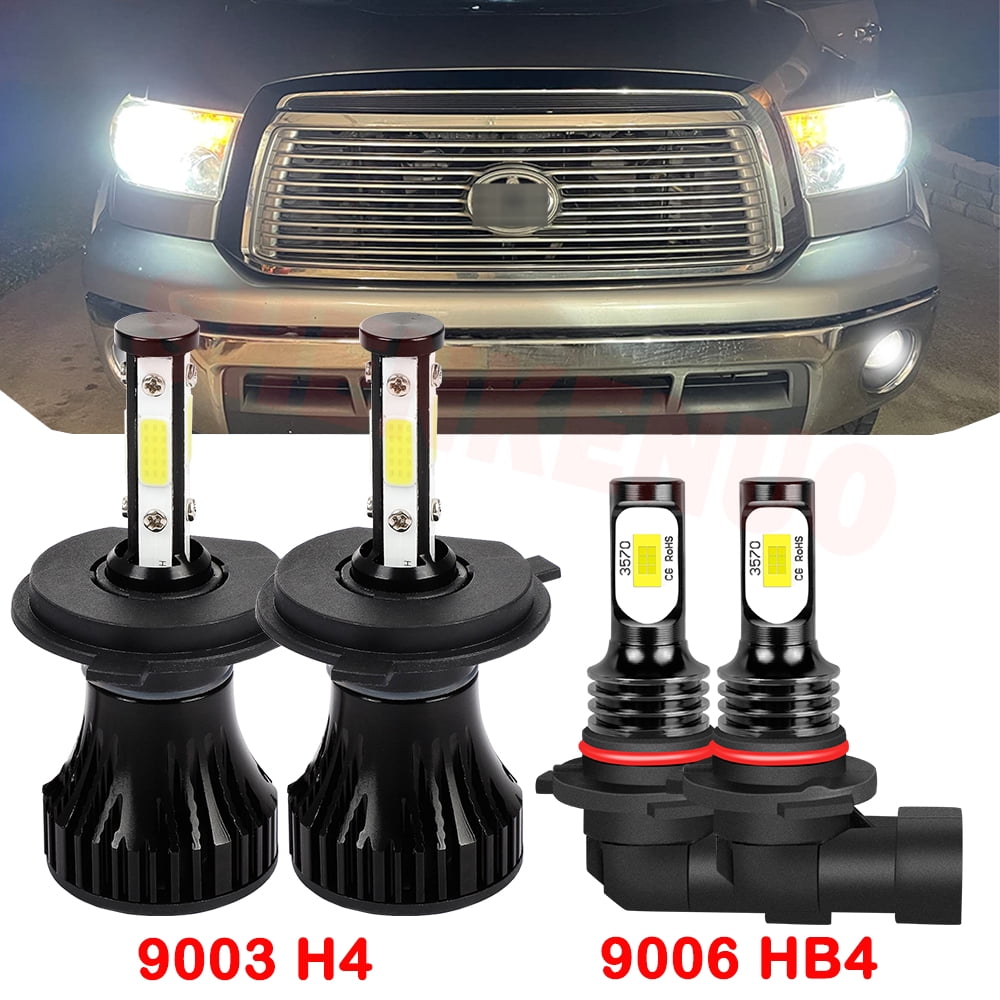 H4 9003 High&Low Beam for Toyota Tundra 2000 2001 2002 2003 2004 2005 ...