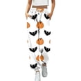 thumbnail image 1 of Nouveau Pantalon Décontracté Mode Impression 3D pour Femmes Taille Haute à Cordon, 1 of 4
