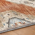 thumbnail image 5 of Addison Rugs Dream Shag Premium Machine Washable Traditional Tribal Clay Rectangle Rug, 8' x 10', 5 of 8